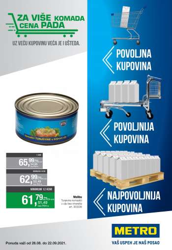 Metro katalog - 26.08.2021 - 22.09.2021.