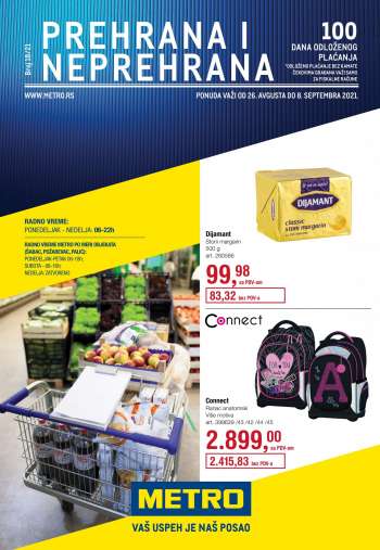Metro katalog - 26.08.2021 - 08.09.2021.