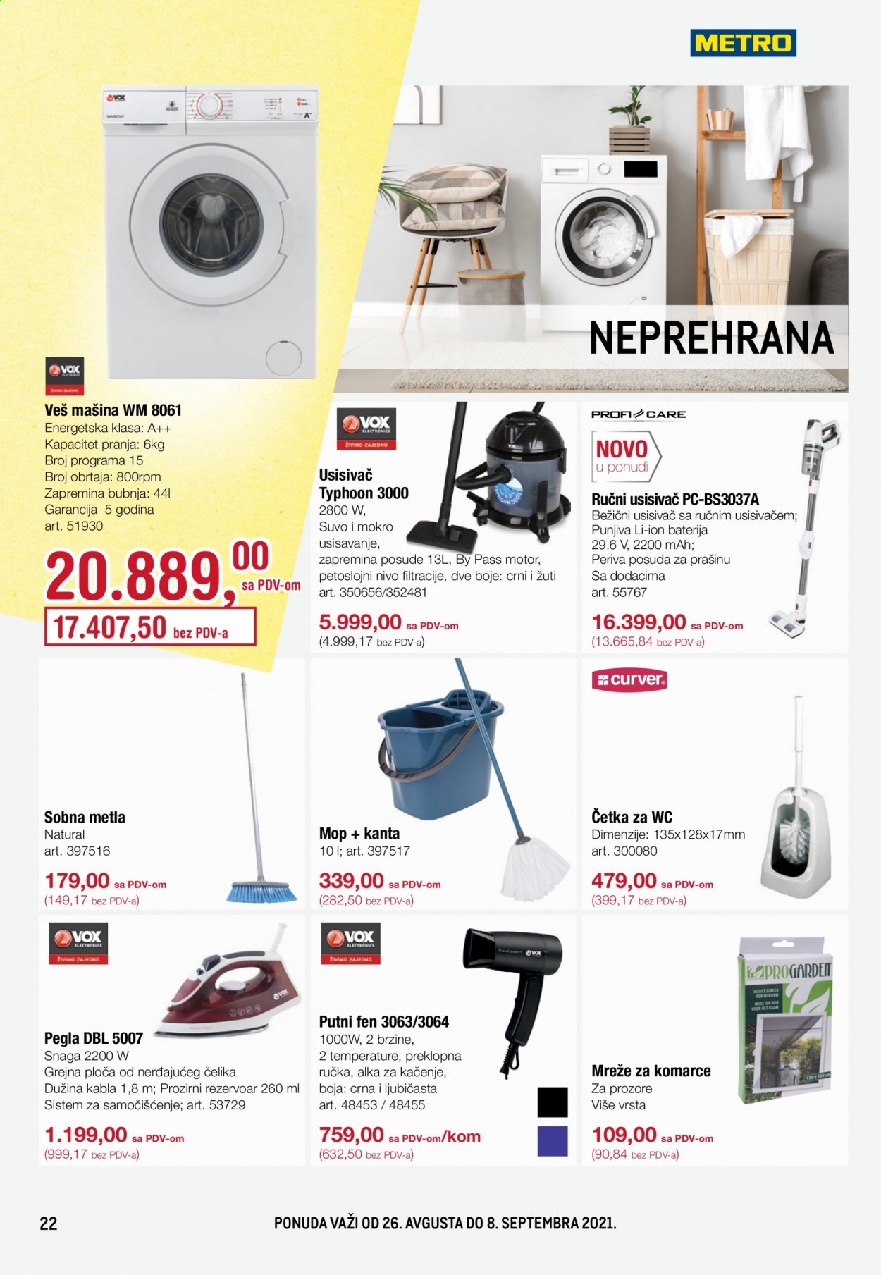 Metro katalog - 26.08.2021 - 08.09.2021. Stranica 22