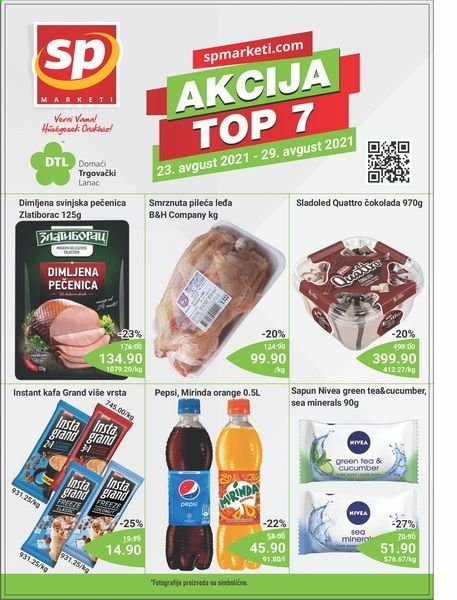 Senta Promet katalog - 23.08.2021 - 29.08.2021. Stranica 1