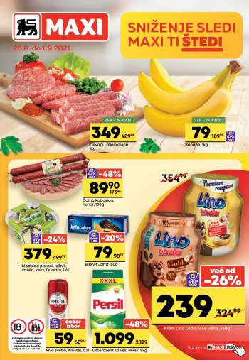 Maxi katalog - 26.08.2021 - 01.09.2021.