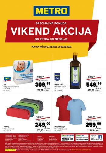 Metro katalog - 27.08.2021 - 29.08.2021.