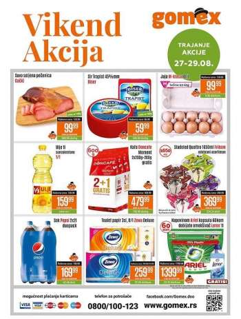 Gomex katalog - 27.08.2021 - 29.08.2021.