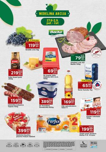 Univerexport katalog - 27.08.2021 - 02.09.2021.