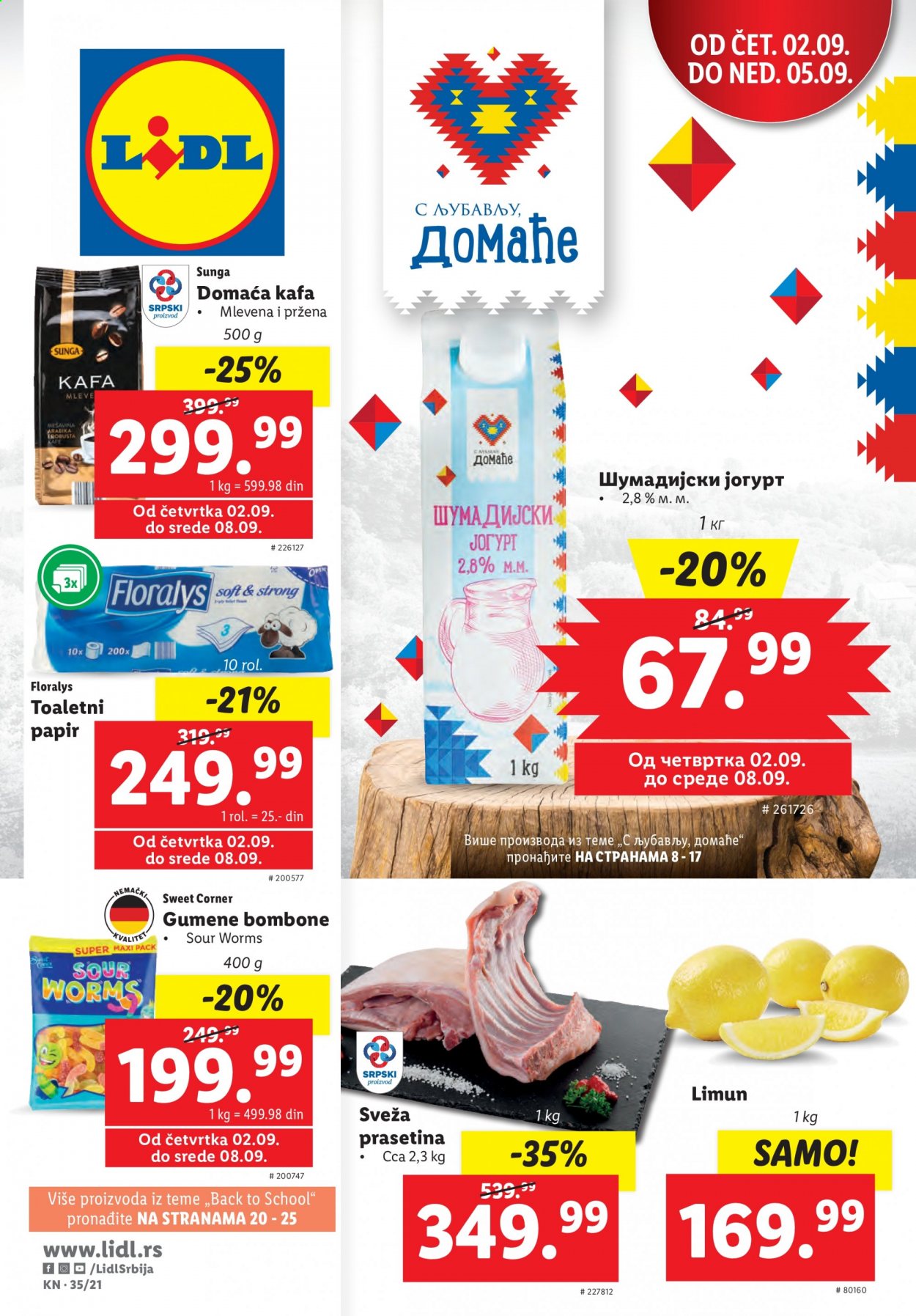 Lidl katalog - 02.09.2021 - 08.09.2021. Stranica 1