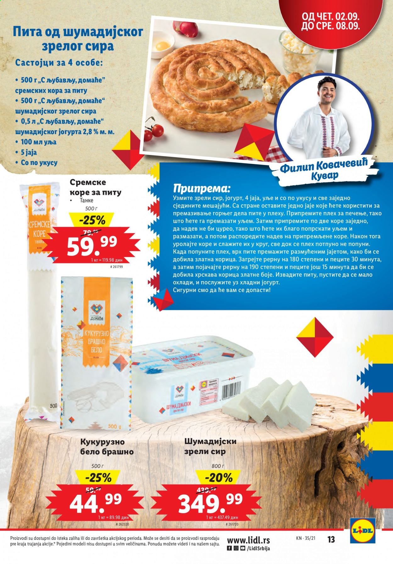 Lidl katalog - 02.09.2021 - 08.09.2021. Stranica 13