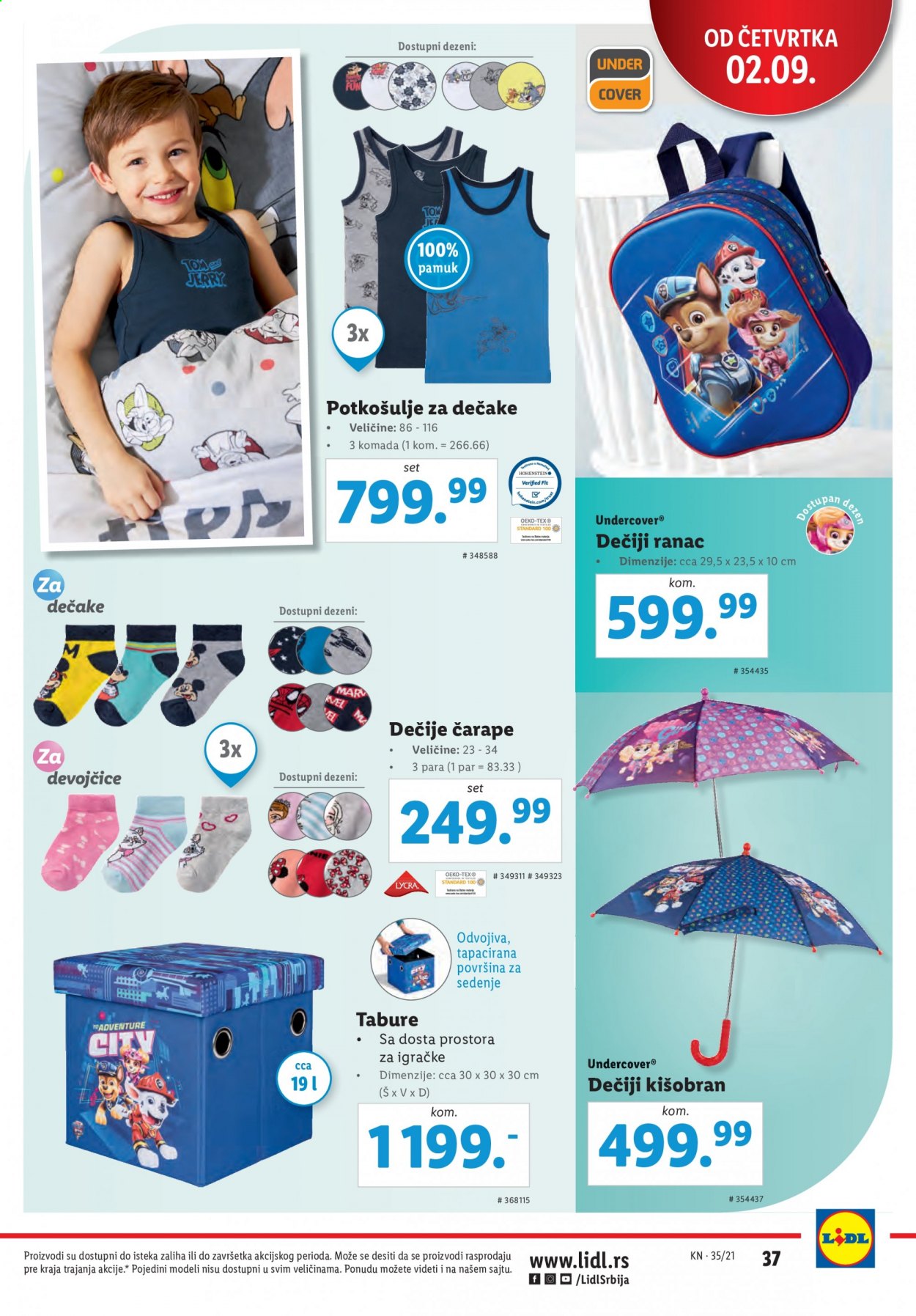 Lidl katalog - 02.09.2021 - 08.09.2021. Stranica 37