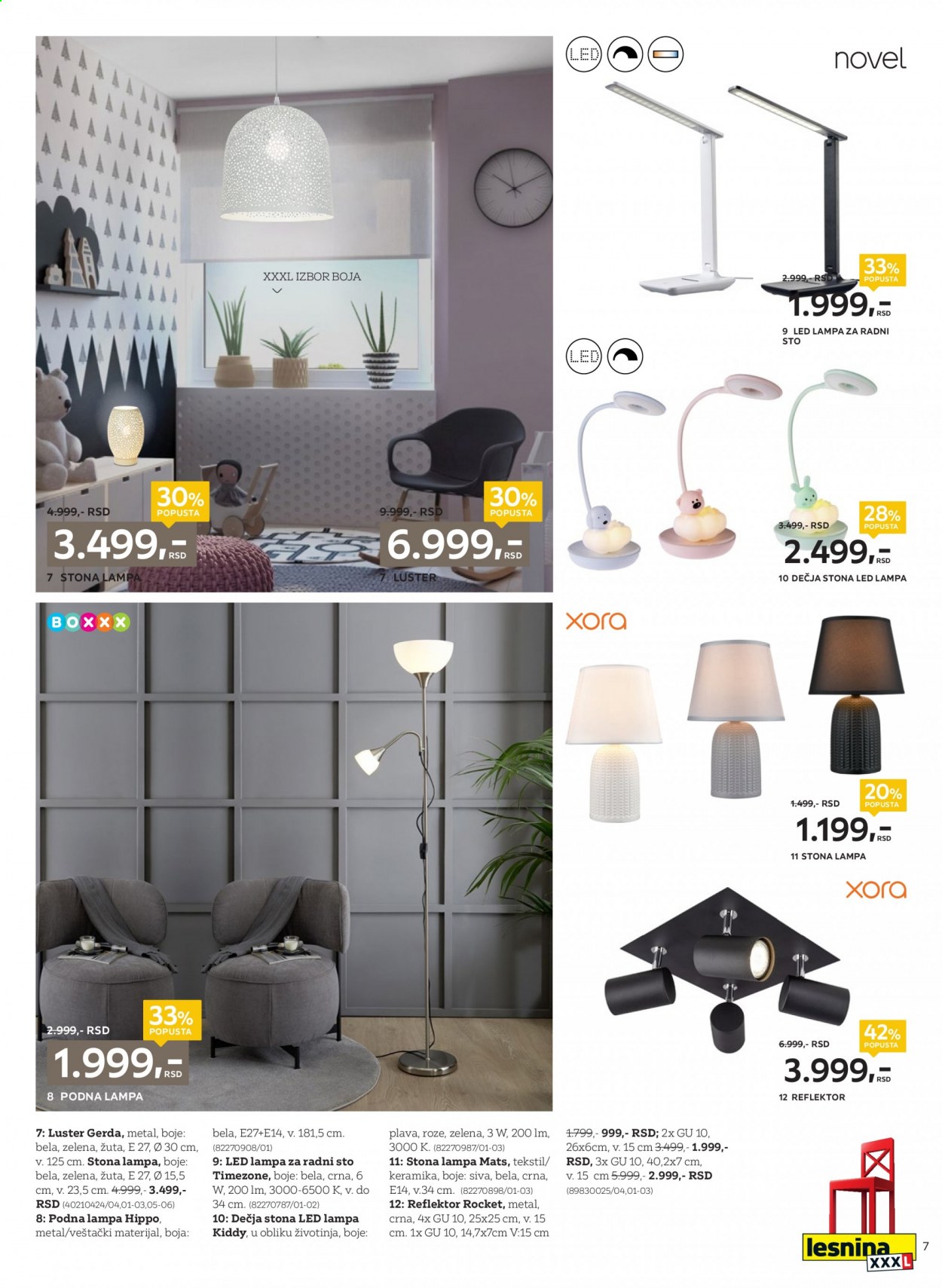 Lesnina XXXL katalog - 30.08.2021 - 30.09.2021. Stranica 7