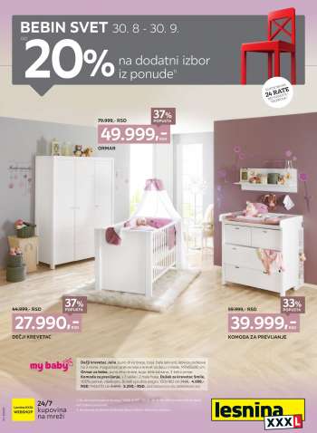 Lesnina XXXL katalog - 30.08.2021 - 30.09.2021.
