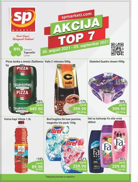 Senta Promet katalog - 30.08.2021 - 05.09.2021. Stranica 1