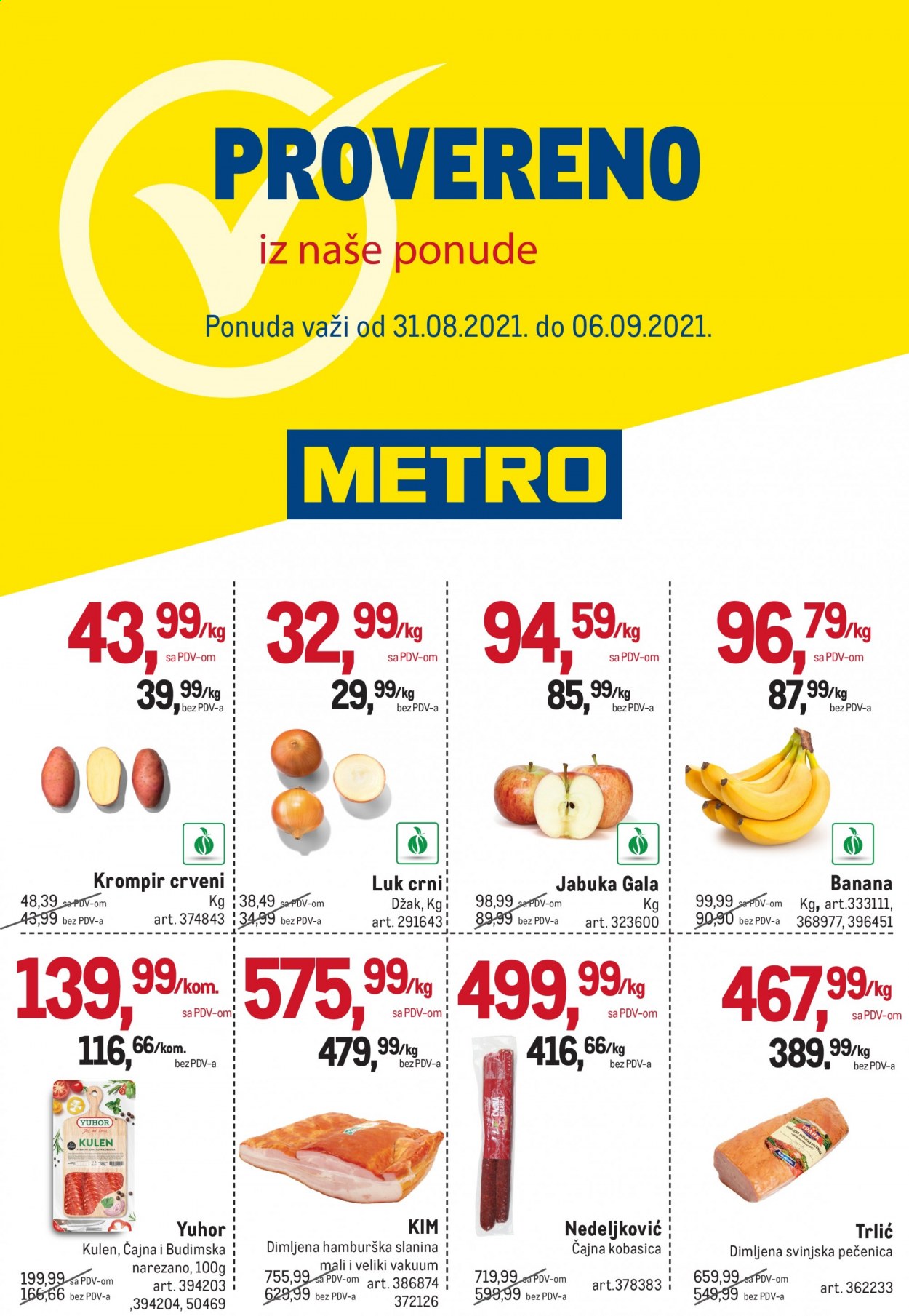 Metro katalog - 31.08.2021 - 06.09.2021. Stranica 1