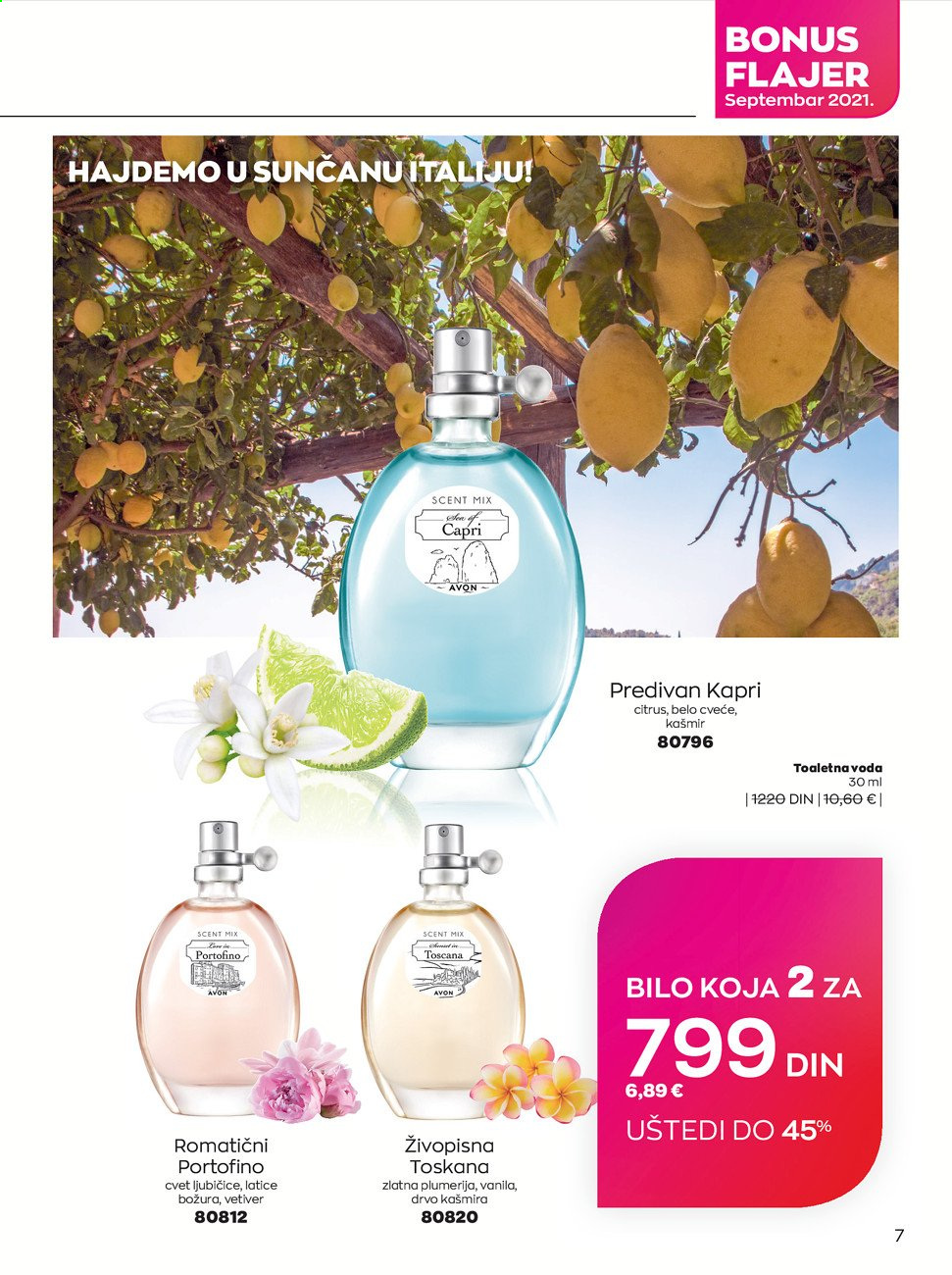 Avon katalog - 01.09.2021 - 30.09.2021. Stranica 7