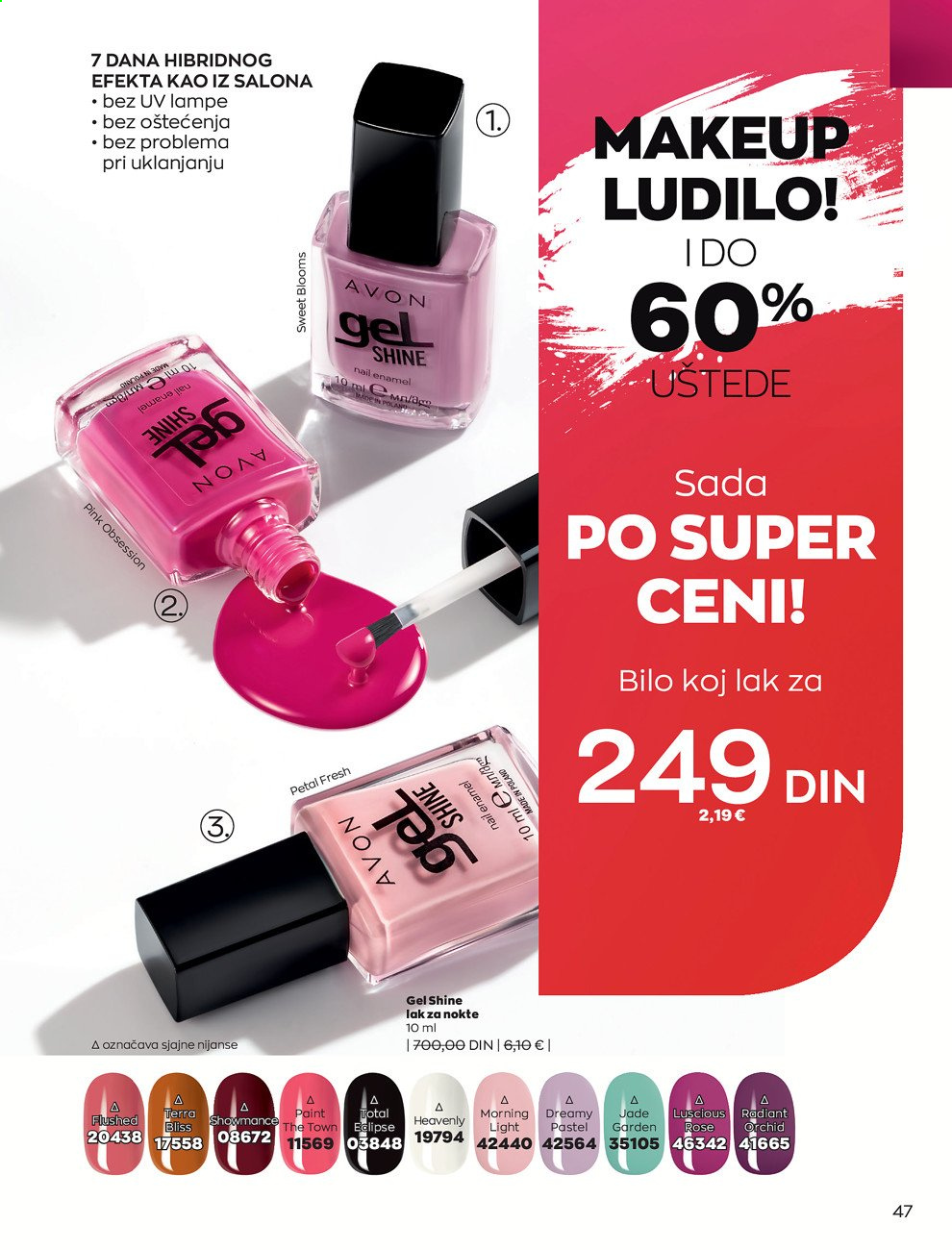 Avon katalog - 01.09.2021 - 30.09.2021. Stranica 47