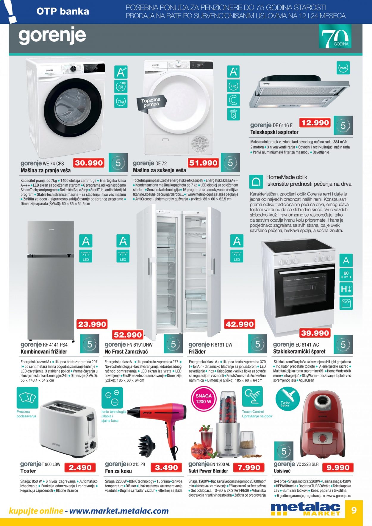 Metalac Market katalog - 01.09.2021 - 30.09.2021. Stranica 9