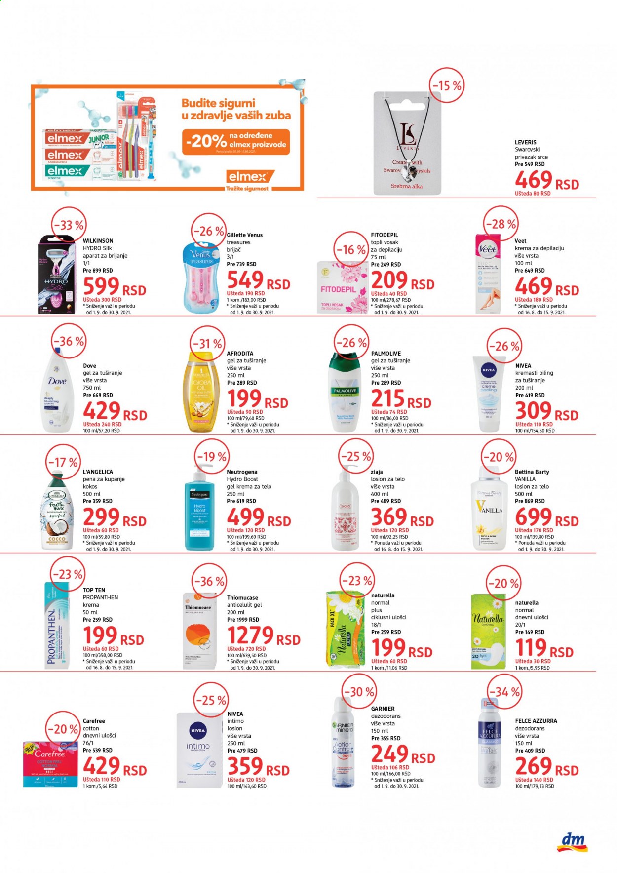dm drogerie katalog - 01.09.2021 - 15.09.2021. Stranica 5