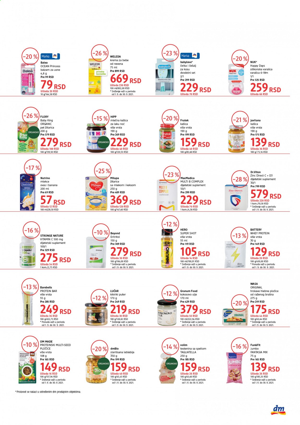 dm drogerie katalog - 01.09.2021 - 15.09.2021. Stranica 7