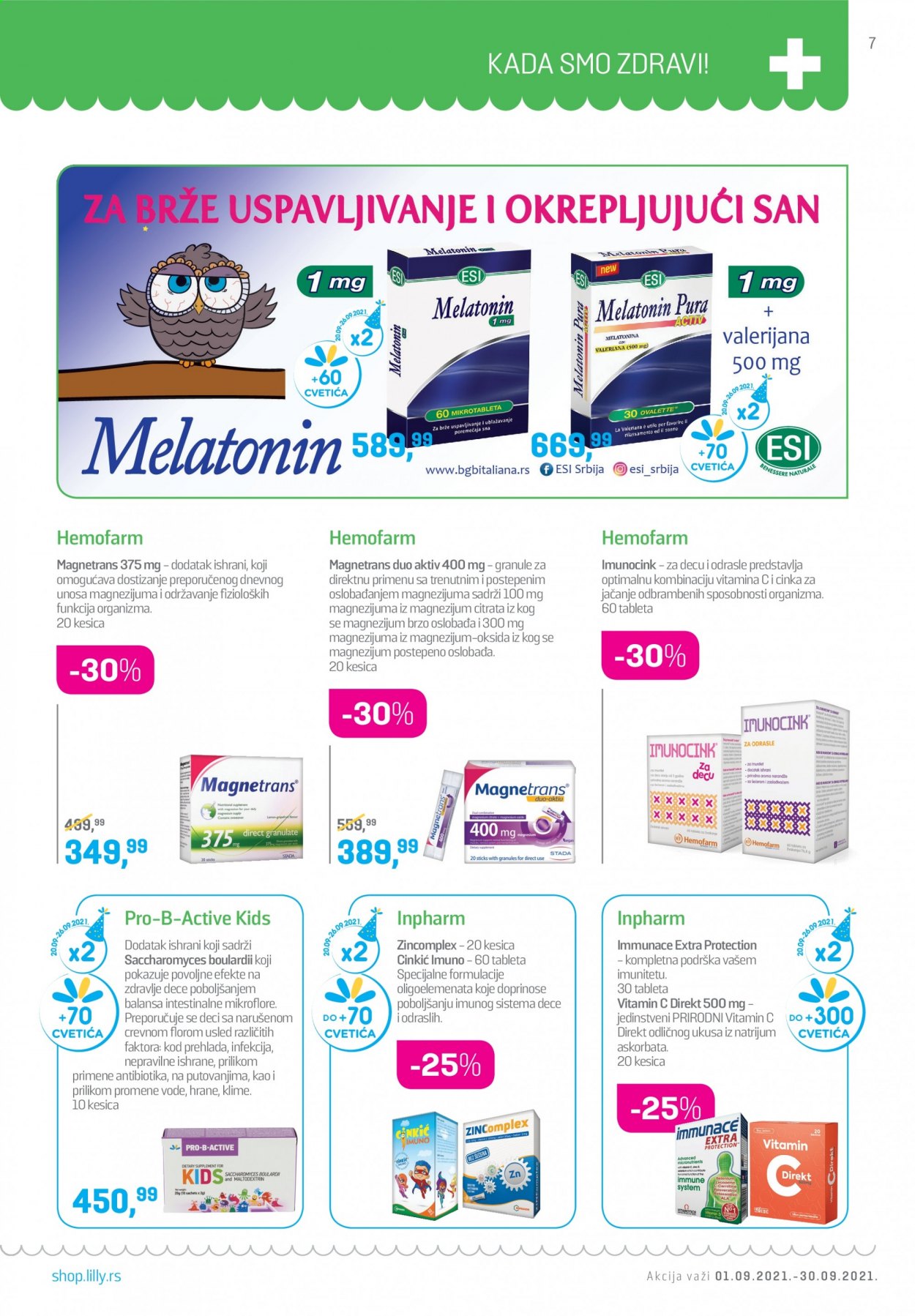 Lilly Drogerie katalog - 01.09.2021 - 30.09.2021. Stranica 7