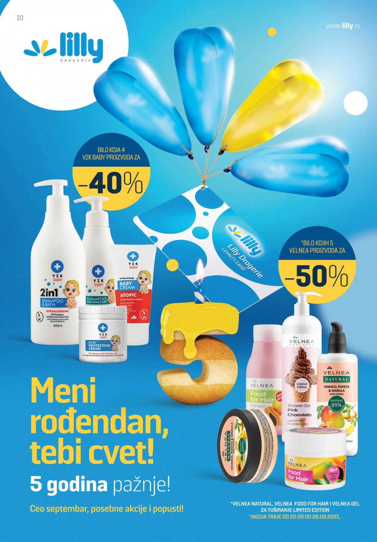 Lilly Drogerie katalog - 01.09.2021 - 30.09.2021. Stranica 10