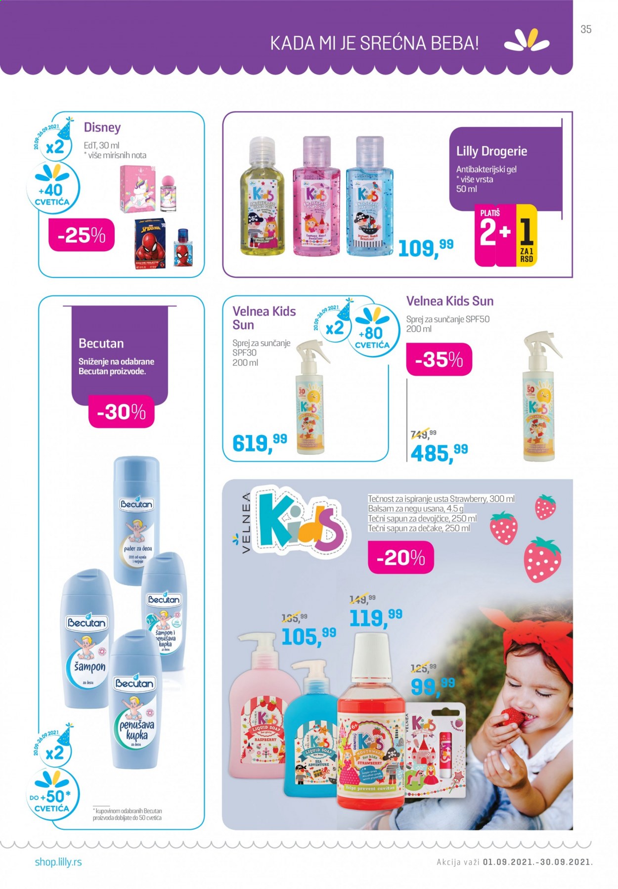 Lilly Drogerie katalog - 01.09.2021 - 30.09.2021. Stranica 35