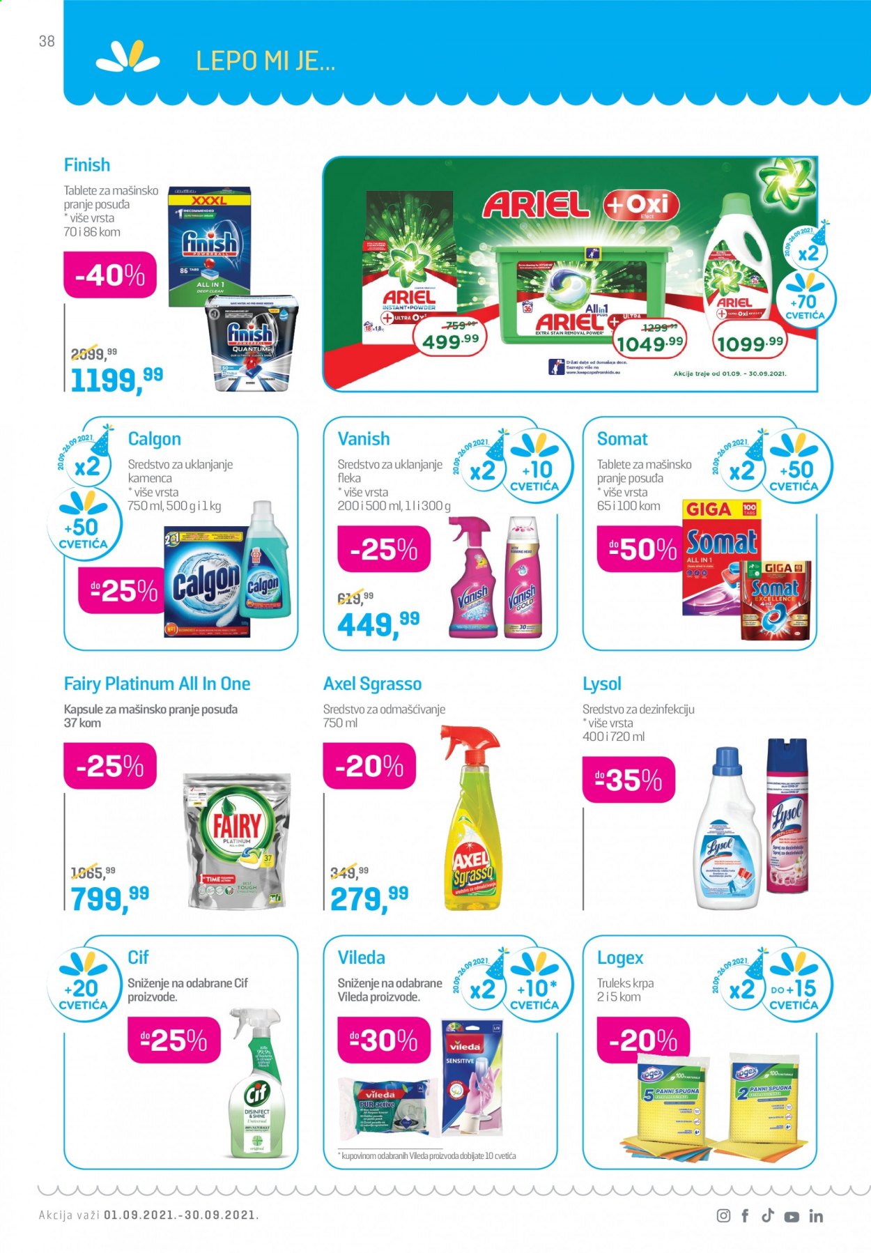 Lilly Drogerie katalog - 01.09.2021 - 30.09.2021. Stranica 38