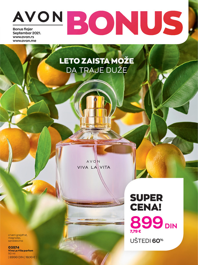 Avon katalog - 01.09.2021 - 30.09.2021. Stranica 1