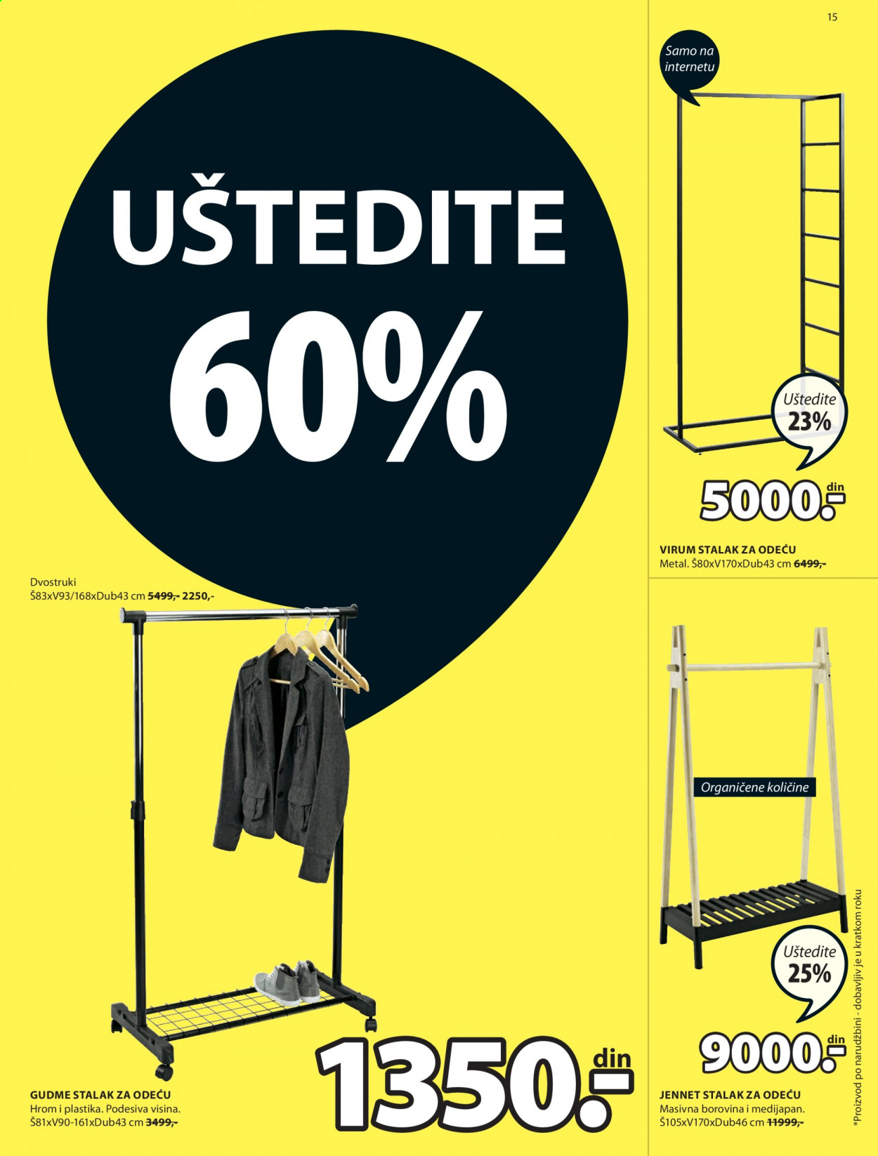 JYSK katalog - 02.09.2021 - 15.09.2021. Stranica 15
