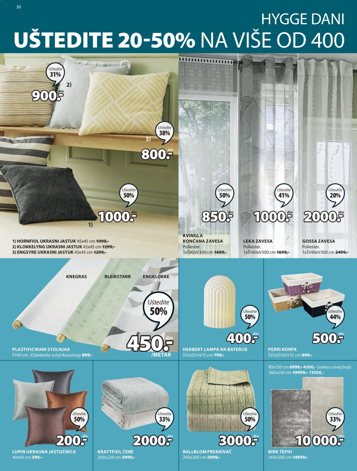 JYSK katalog - 02.09.2021 - 15.09.2021. Stranica 30