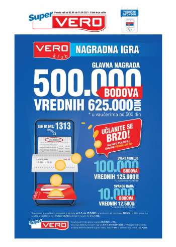 SuperVERO katalog - 02.09.2021 - 15.09.2021.