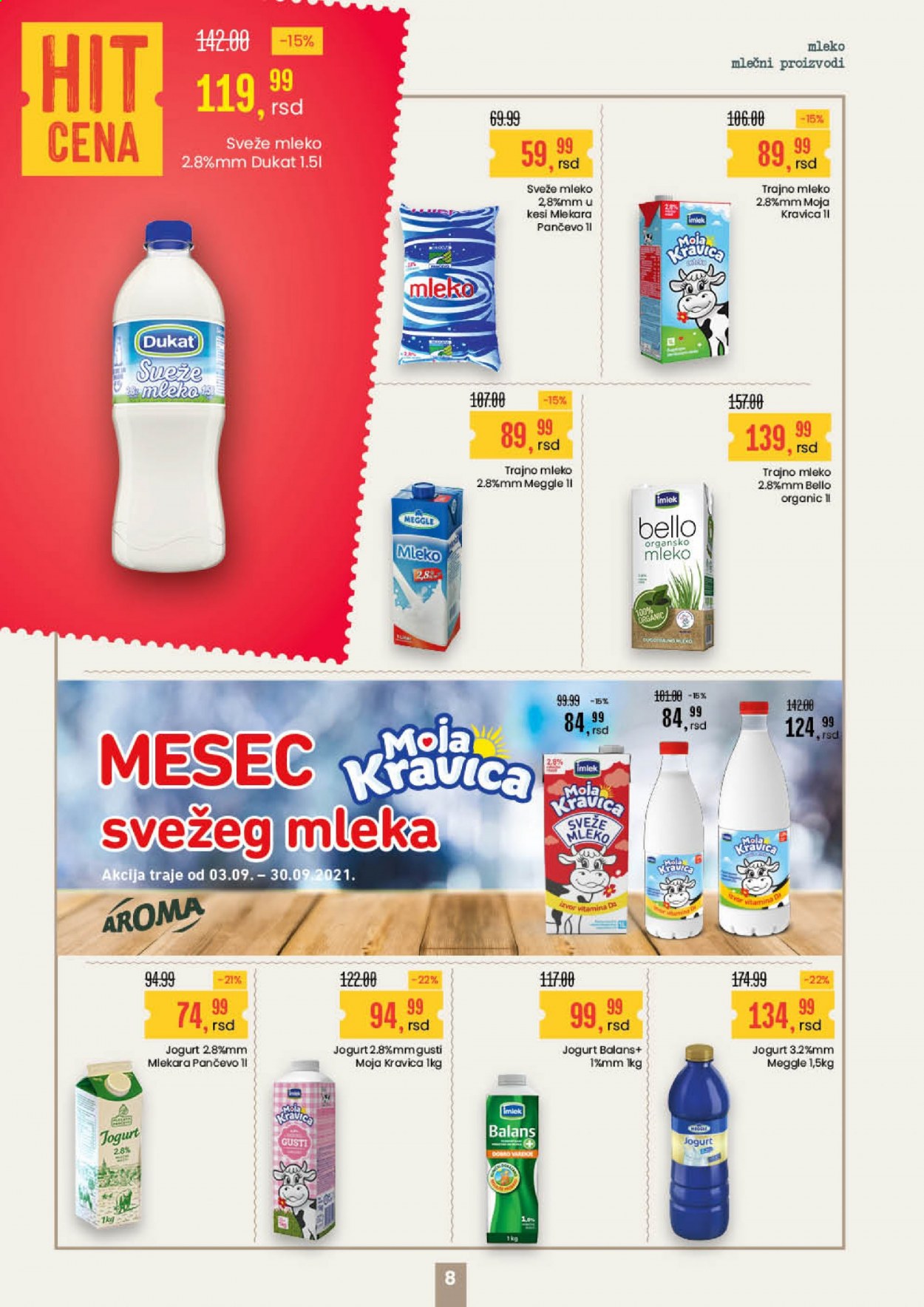 Aroma Market katalog - 03.09.2021 - 16.09.2021. Stranica 8