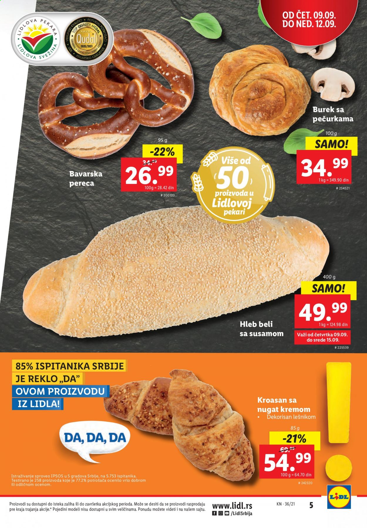 Lidl katalog - 09.09.2021 - 15.09.2021. Stranica 5