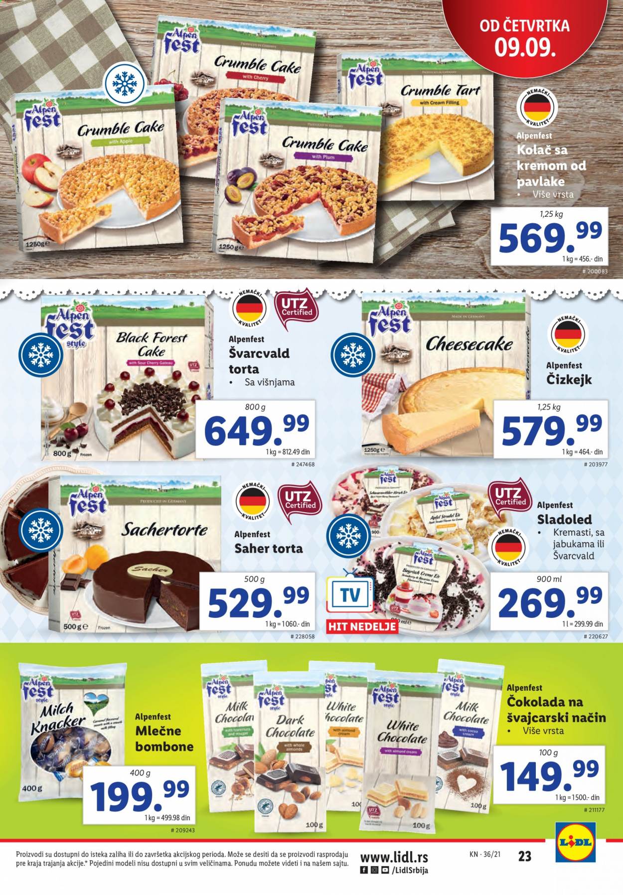 Lidl katalog - 09.09.2021 - 15.09.2021. Stranica 23