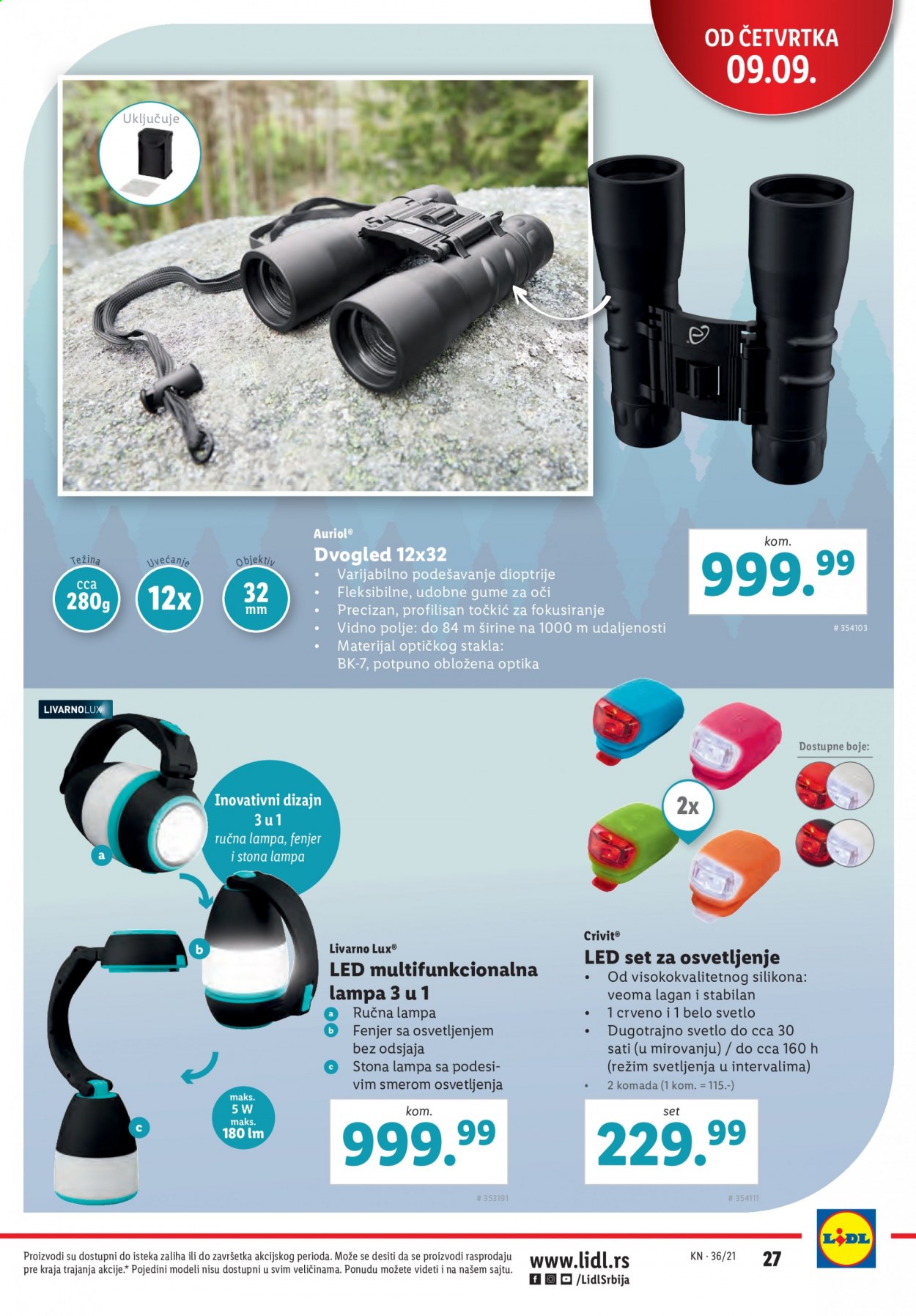 Lidl katalog - 09.09.2021 - 15.09.2021. Stranica 27