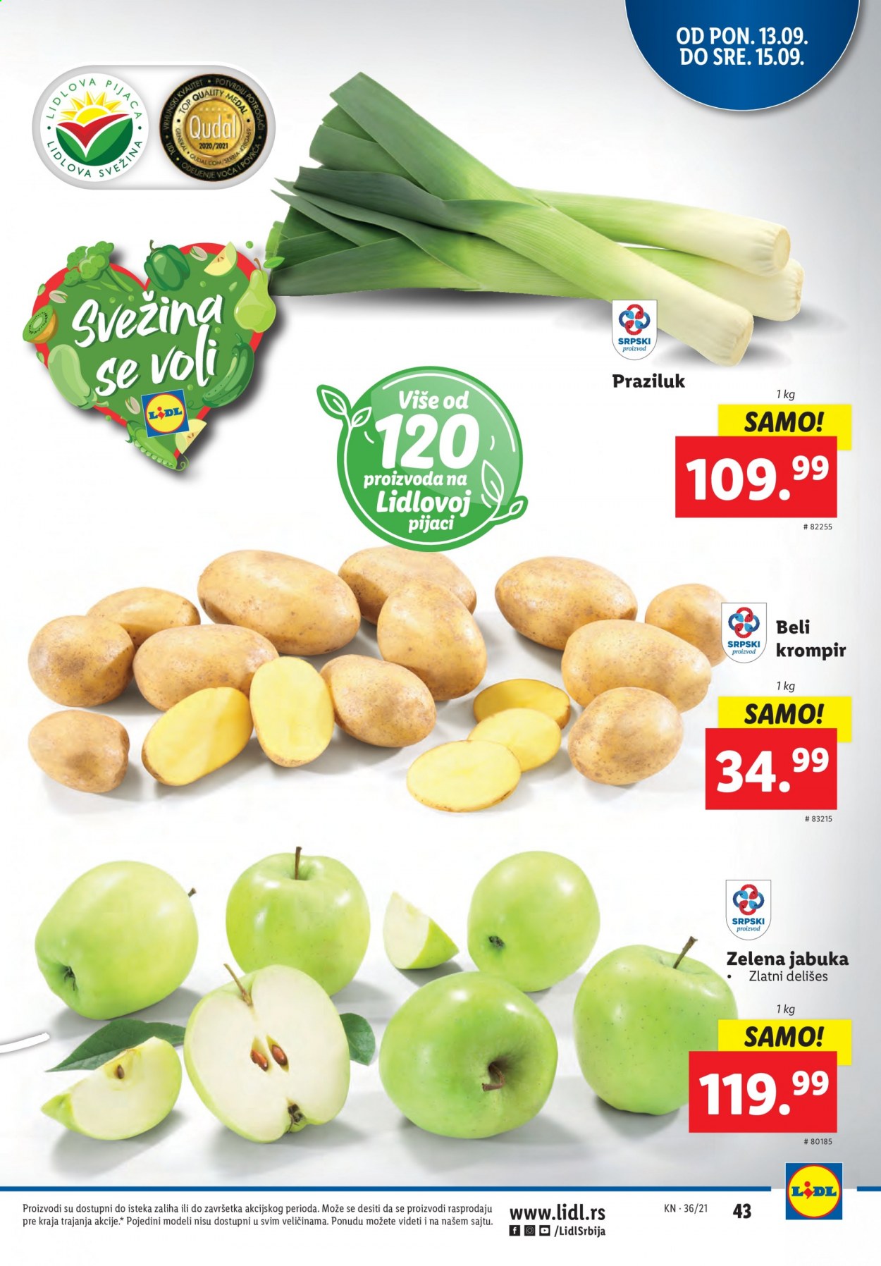 Lidl katalog - 09.09.2021 - 15.09.2021. Stranica 43