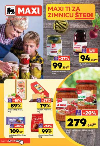 Maxi katalog - 08.09.2021 - 21.09.2021.