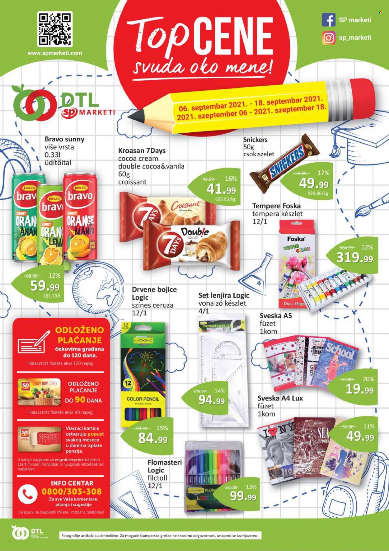 Senta Promet katalog - 06.09.2021 - 18.09.2021. Stranica 1