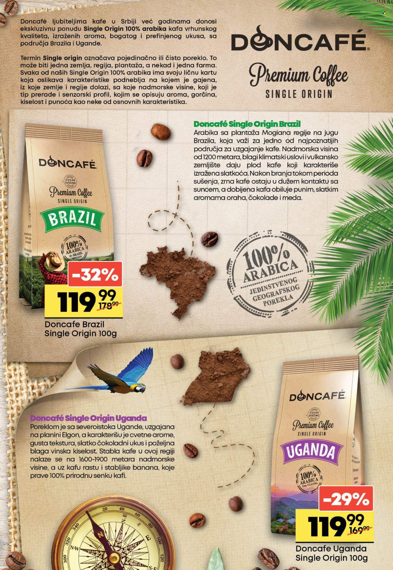 thumbnail - Maxi katalog - 09.09.2021 - 06.10.2021 - Proizvodi na akciji - DÔNCAFÉ, kafa, banana, čokolada, farma. Stranica 13.