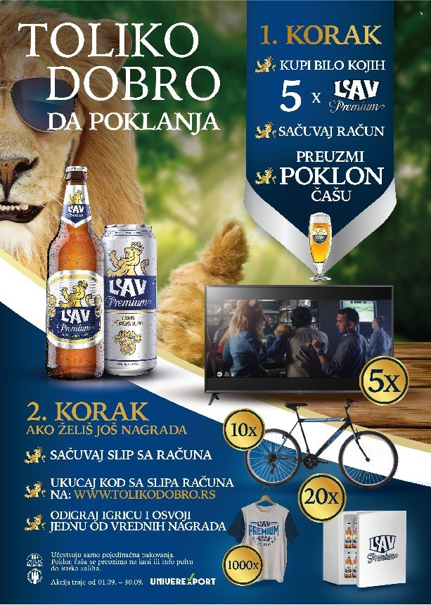 Univerexport katalog - 01.09.2021 - 30.09.2021. Stranica 1