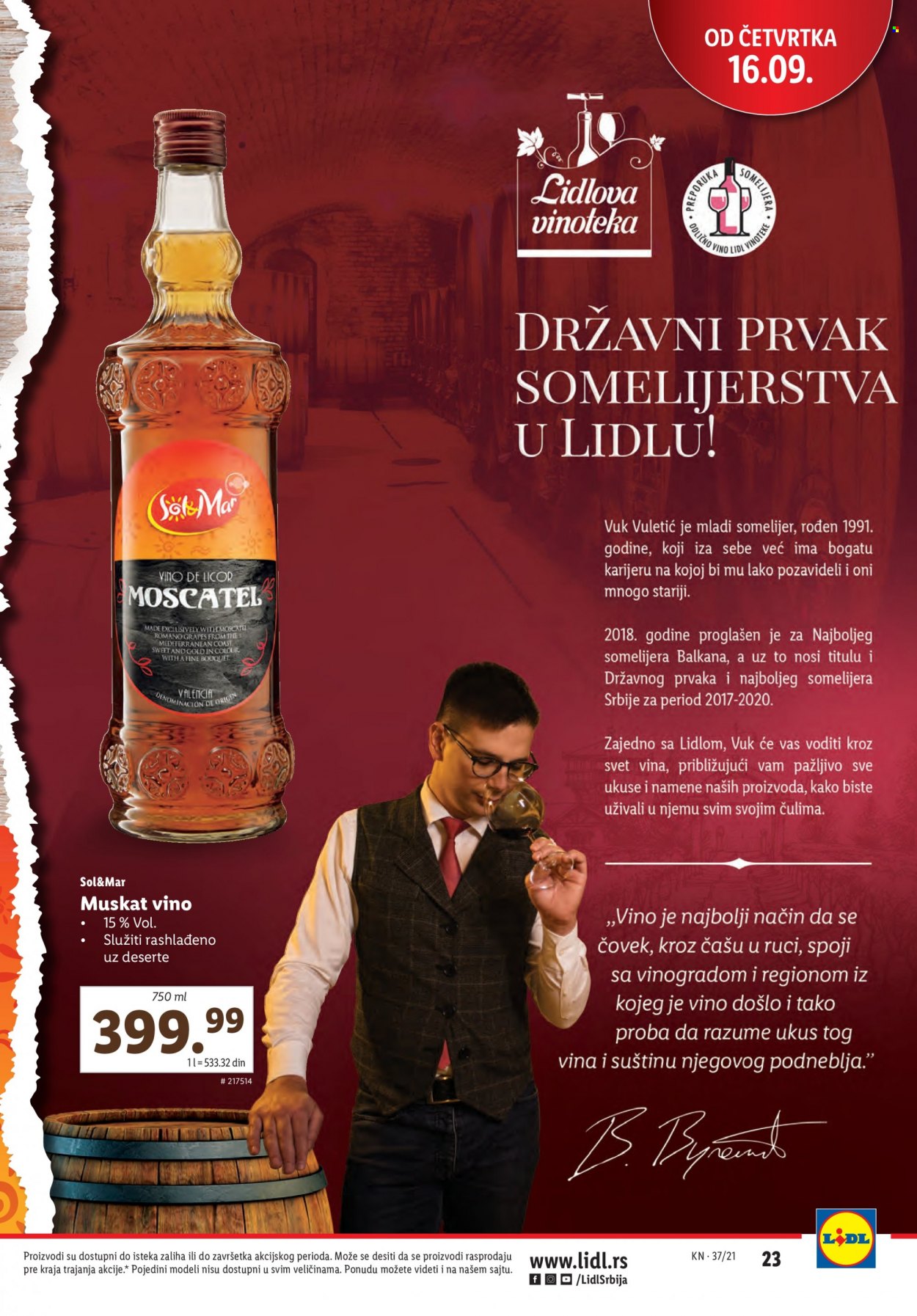 Lidl katalog - 16.09.2021 - 22.09.2021. Stranica 23