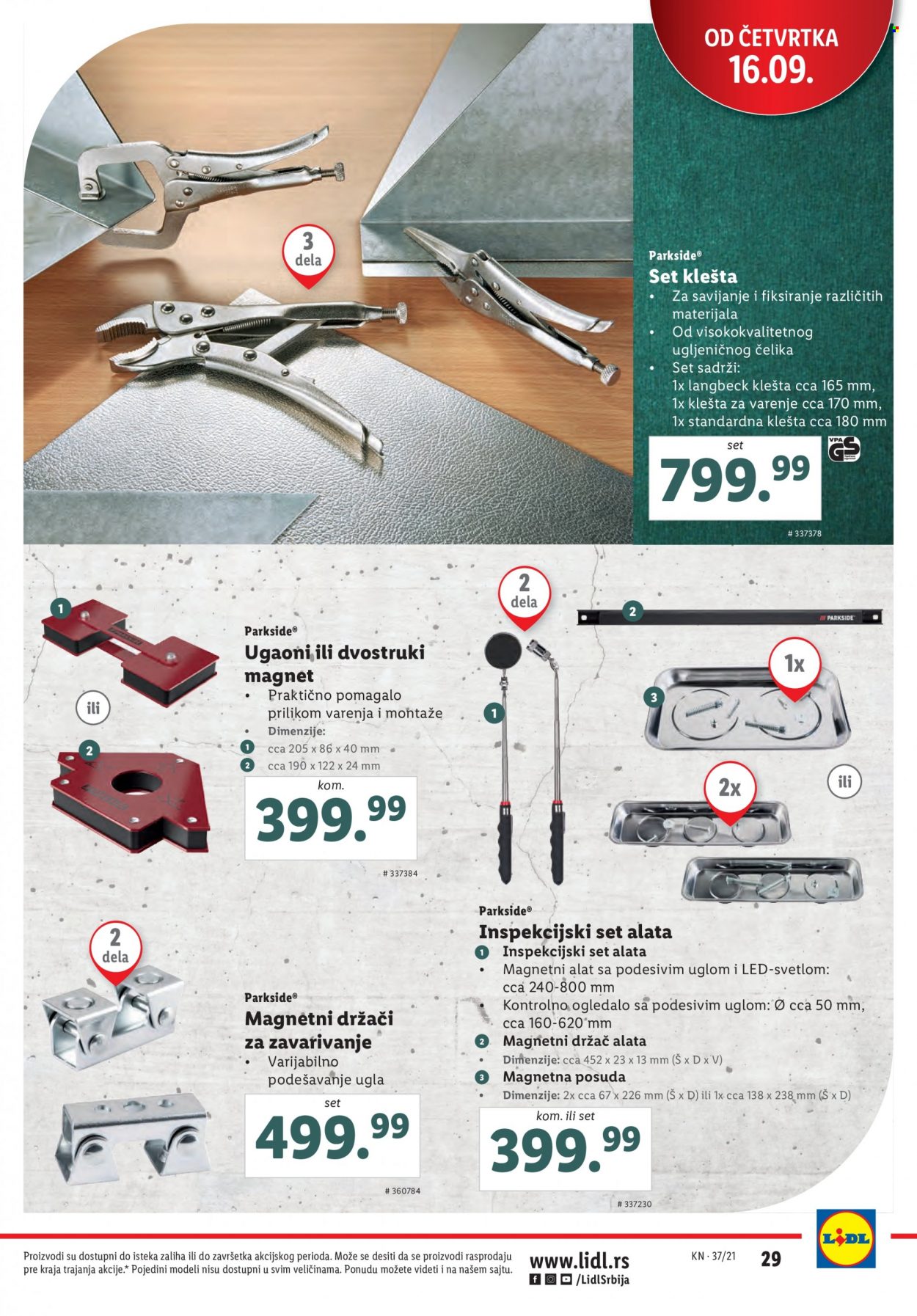 Lidl katalog - 16.09.2021 - 22.09.2021. Stranica 29