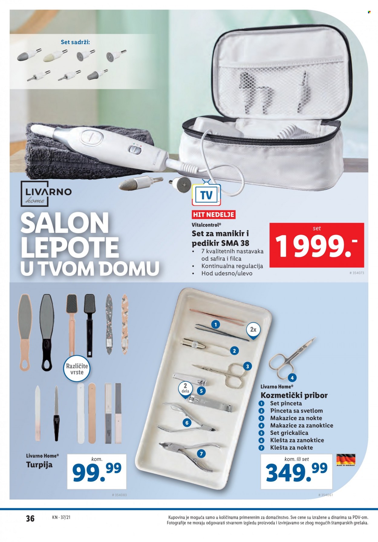 Lidl katalog - 16.09.2021 - 22.09.2021. Stranica 36