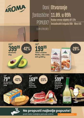Aroma Market katalog - 11.09.2021 - 17.09.2021.