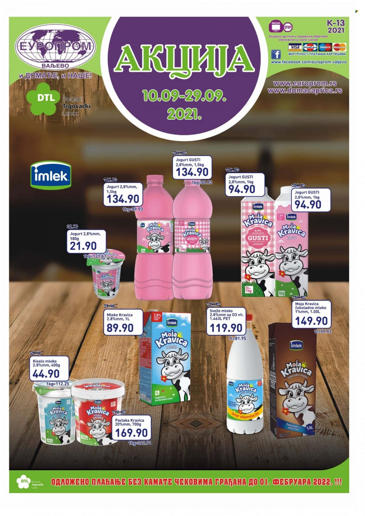 Europrom katalog - 10.09.2021 - 29.09.2021. Stranica 1