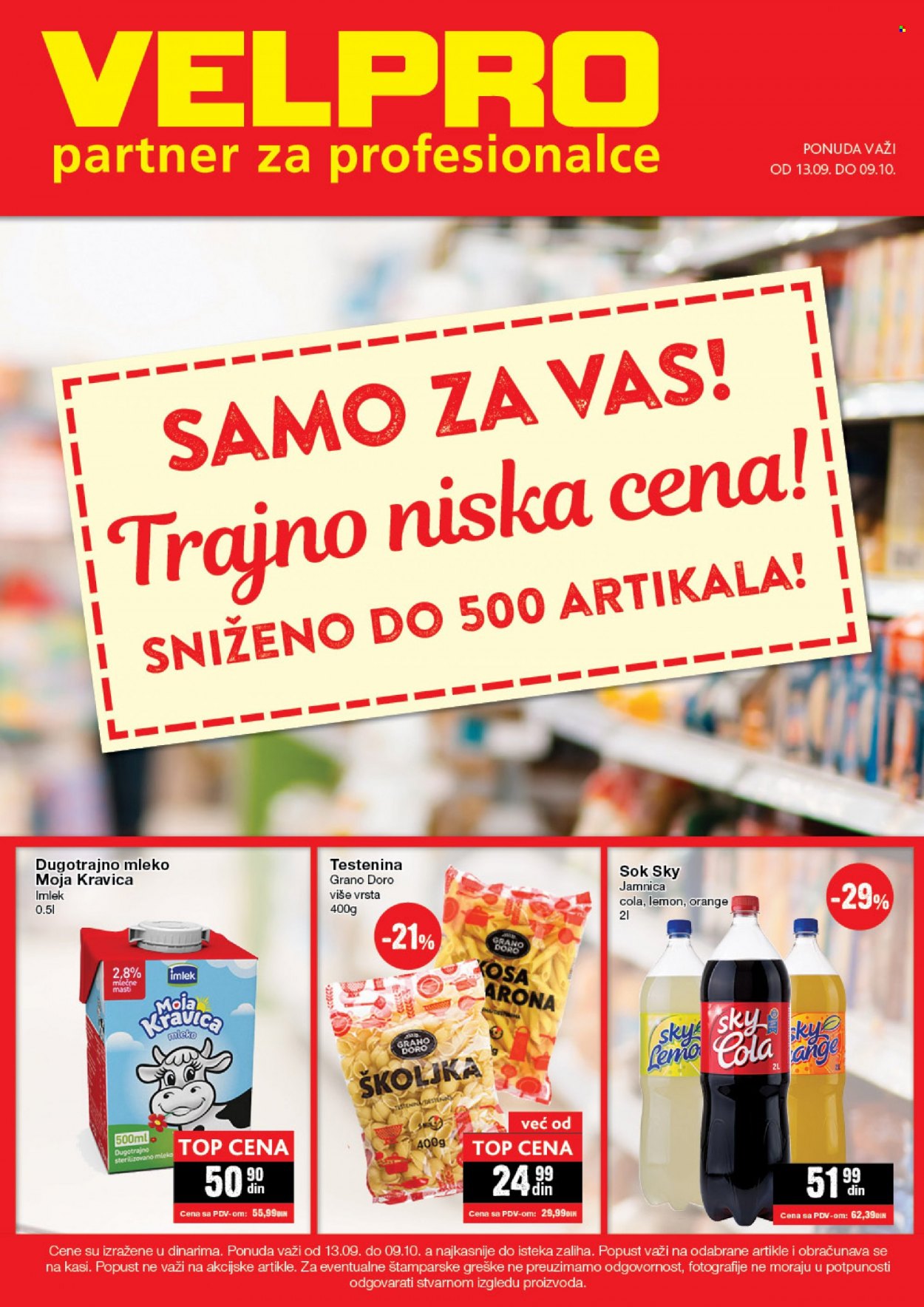 Velpro katalog - 13.09.2021 - 09.10.2021. Stranica 1