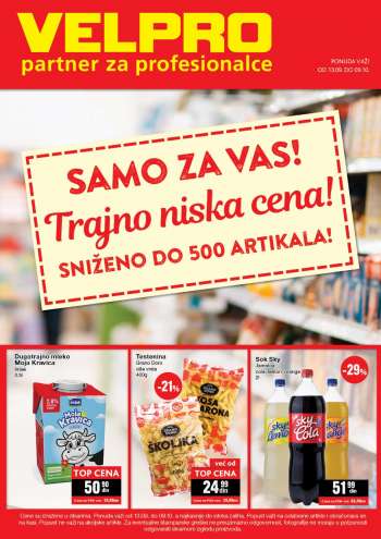 Velpro katalog - 13.09.2021 - 09.10.2021.