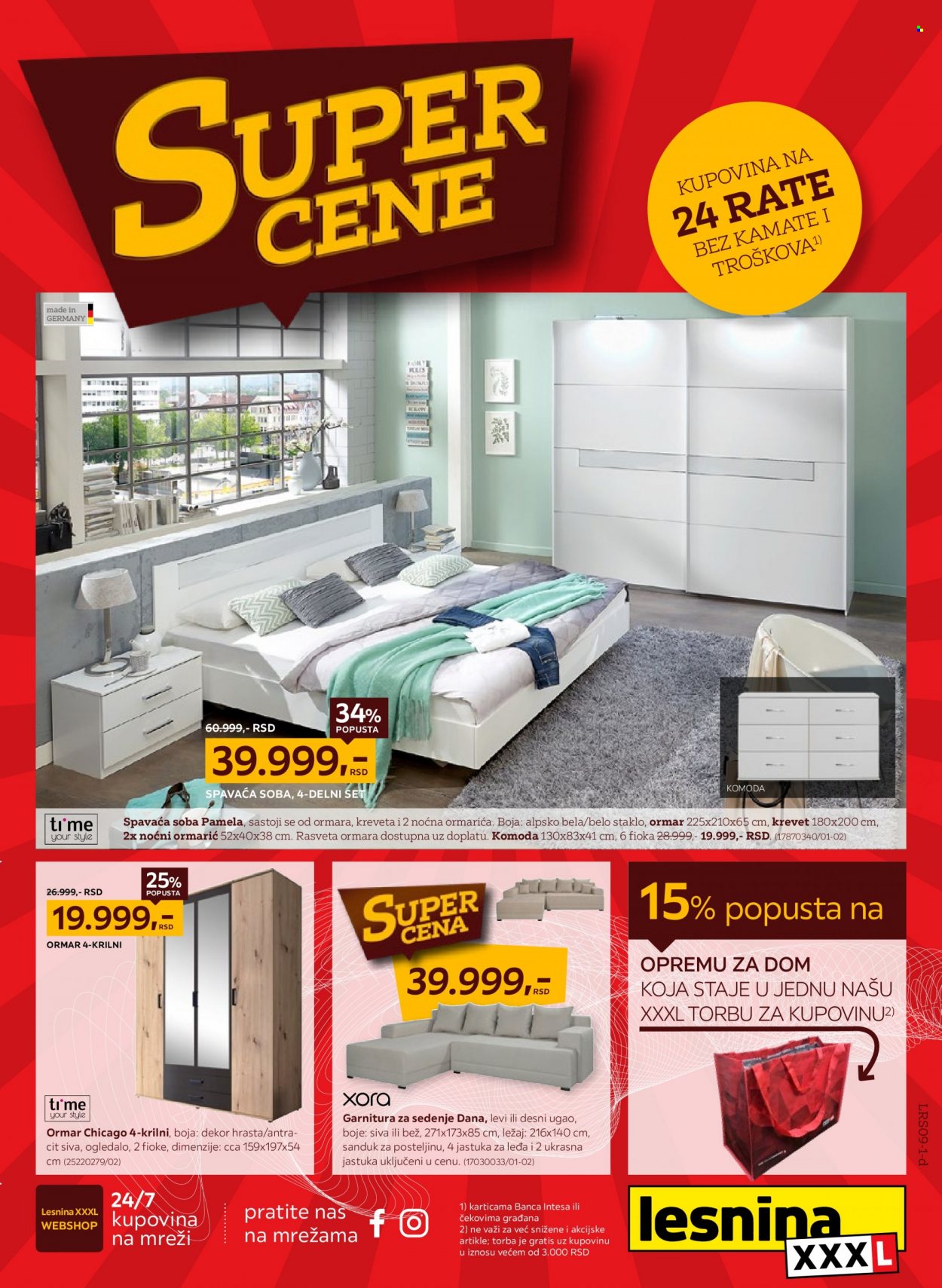 Lesnina XXXL katalog - 13.09.2021 - 03.10.2021. Stranica 1