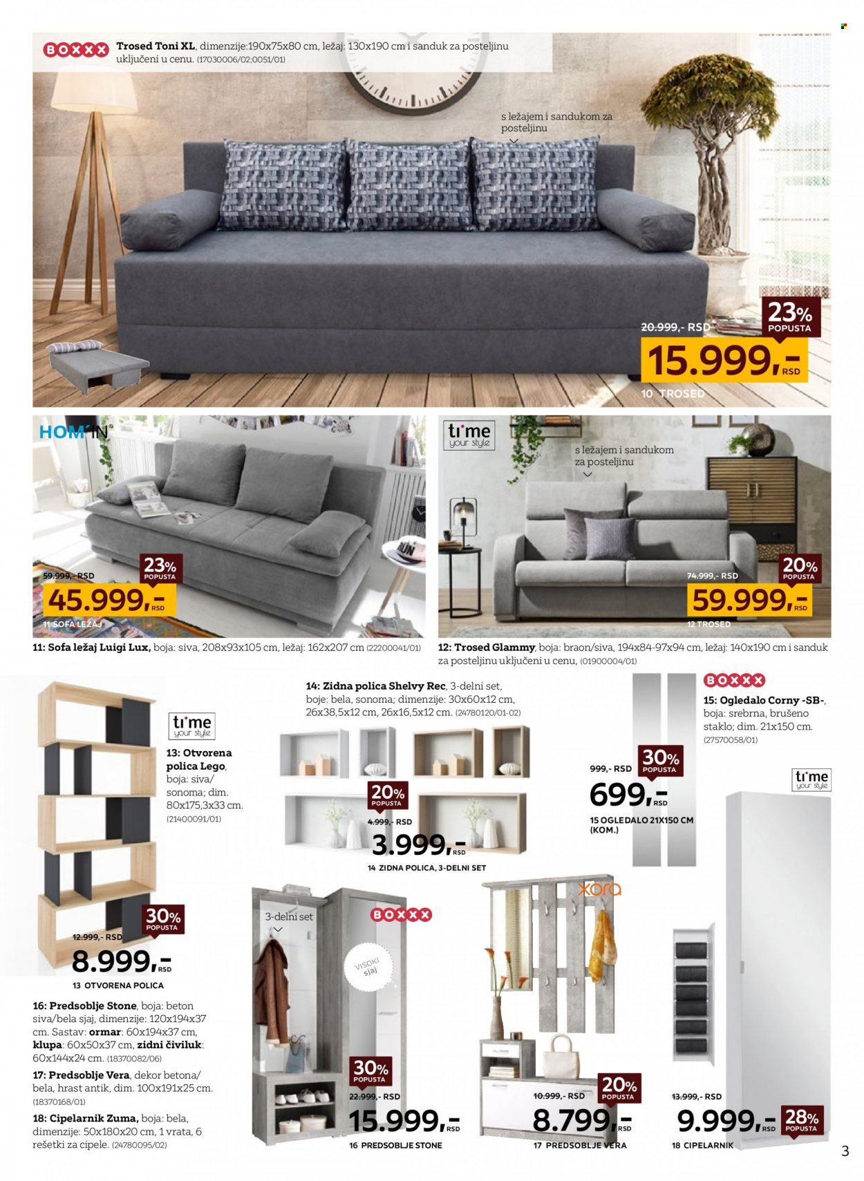 Lesnina XXXL katalog - 13.09.2021 - 03.10.2021. Stranica 3