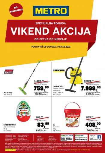 Metro katalog - 17.09.2021 - 19.09.2021.