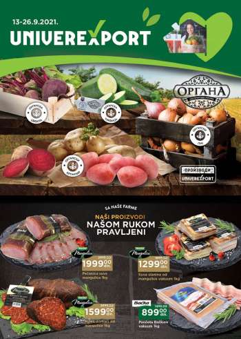 Univerexport katalog - 13.09.2021 - 26.09.2021.
