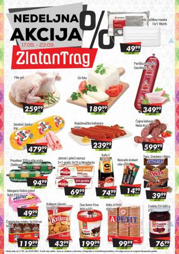 Zlatan Trag katalog - 17.09.2021 - 23.09.2021.