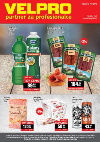 Velpro katalog - 20.09.2021 - 03.10.2021.